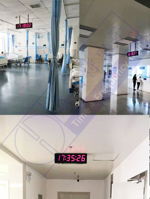 數字子鐘上架竣工實景圖 數字子鐘上架竣工實景圖